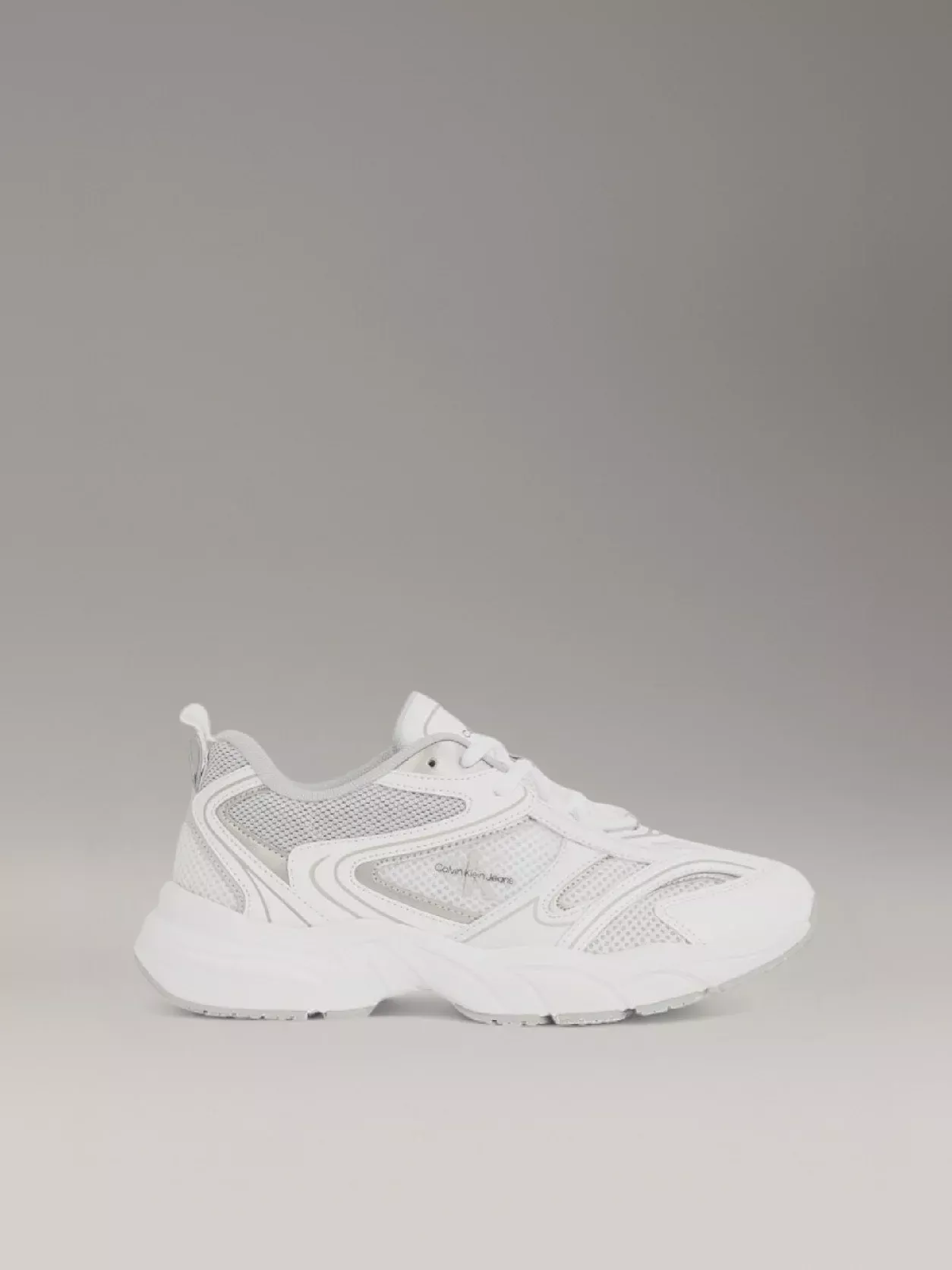Faux Leather Trainers