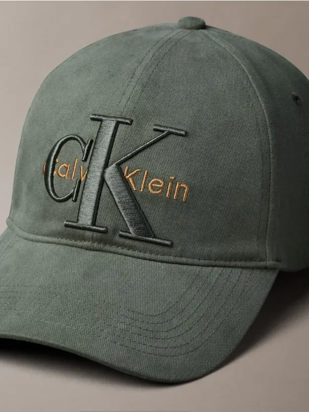 Thyme Layered Monogram Logo Graphic Baseball Cap