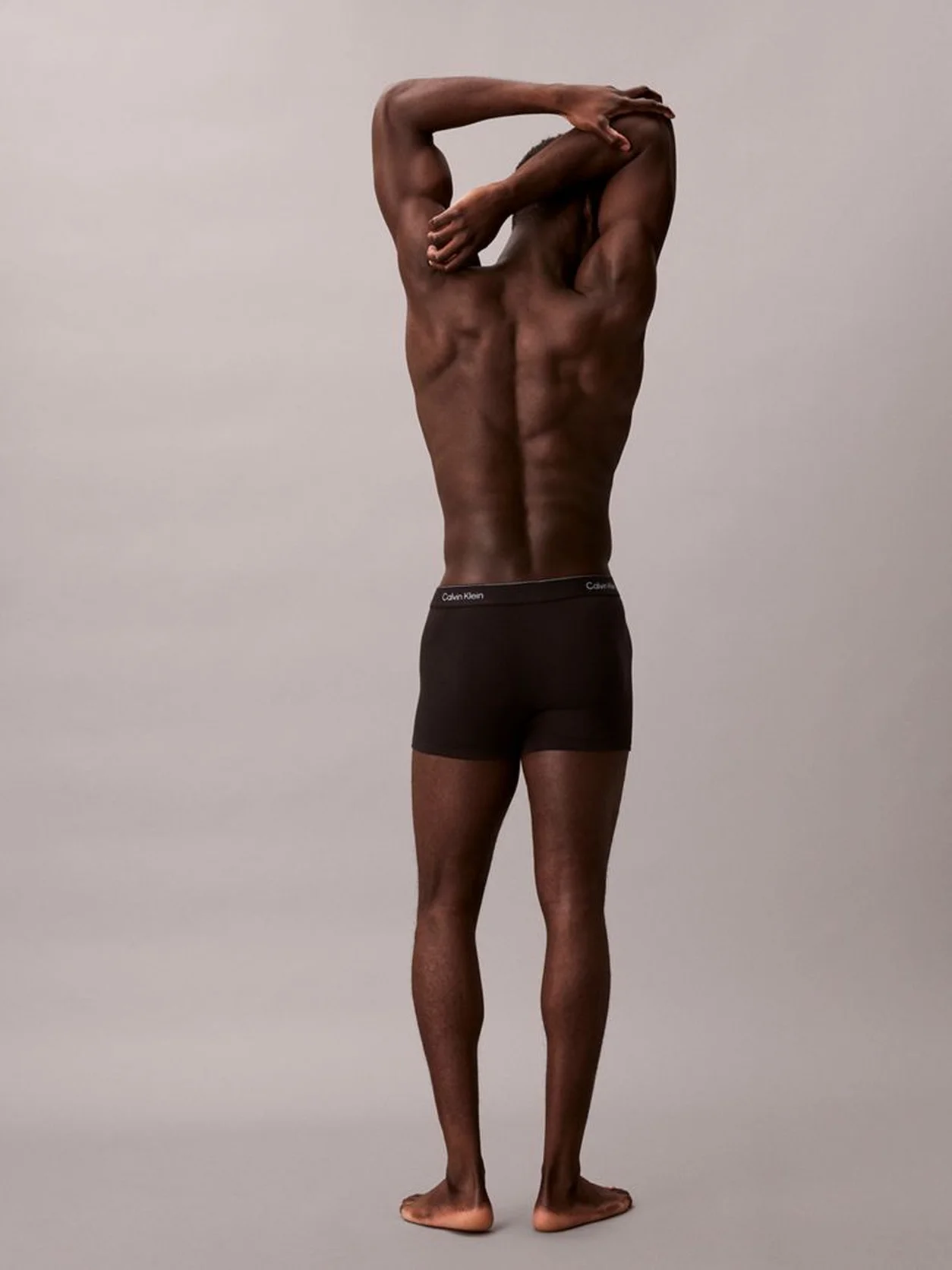 Black w/ Chalk Logo/Black w/ Currie طقم سراويل داخلية Icon Cotton Stretch من 3 قطع