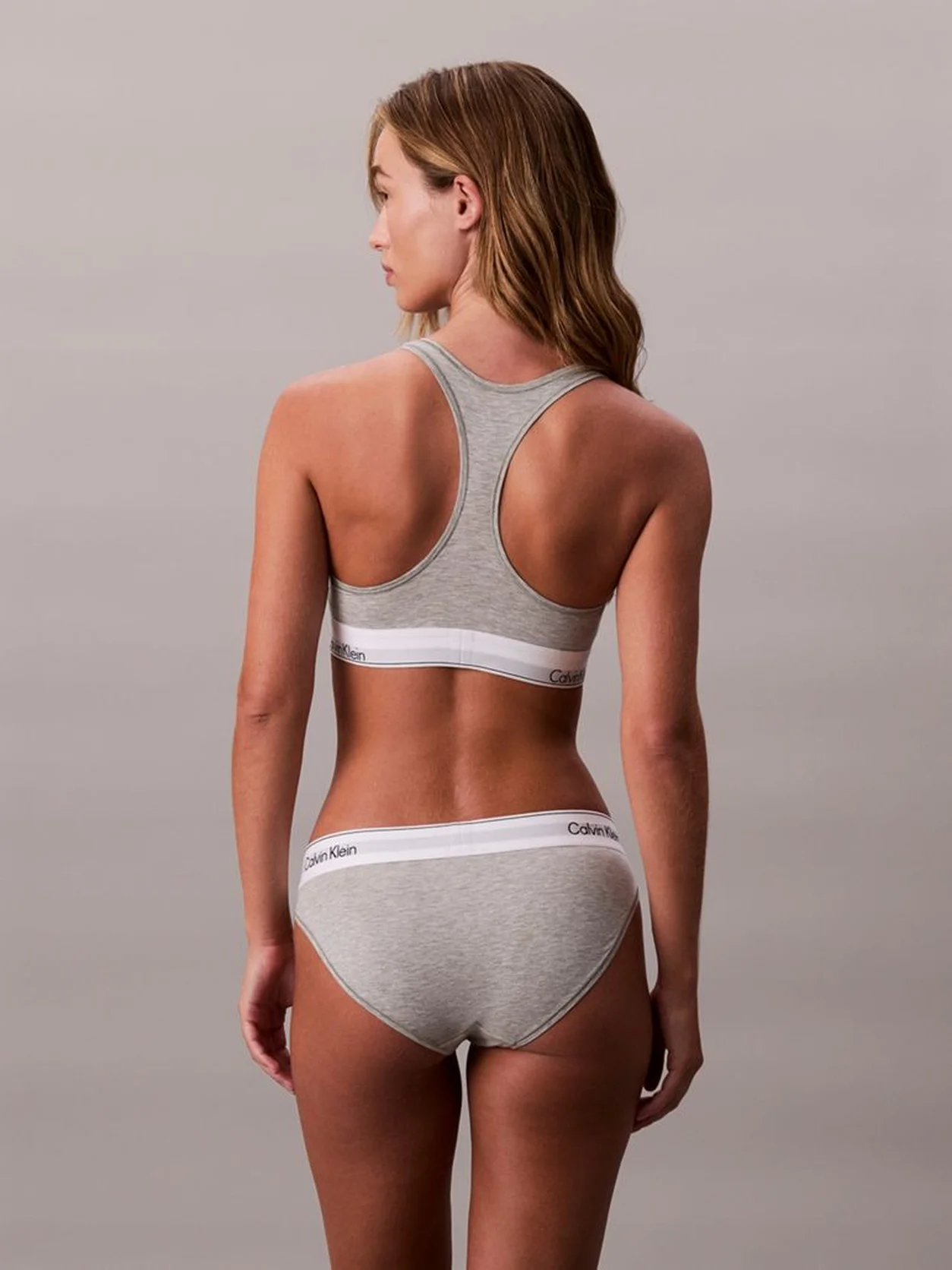 Grey Heather براليت غير مبطنة من تشكيلة آيكون Cotton Modal