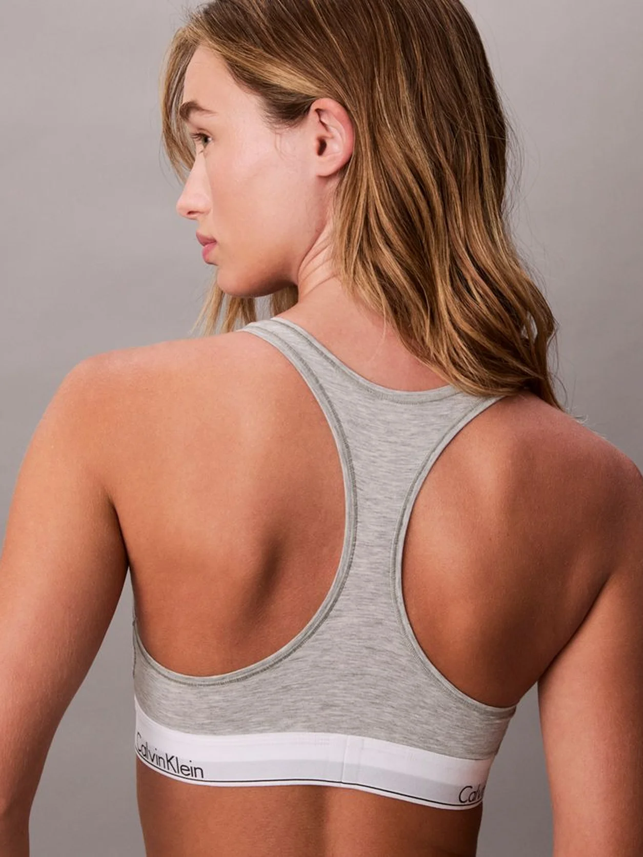 Grey Heather براليت غير مبطنة من تشكيلة آيكون Cotton Modal