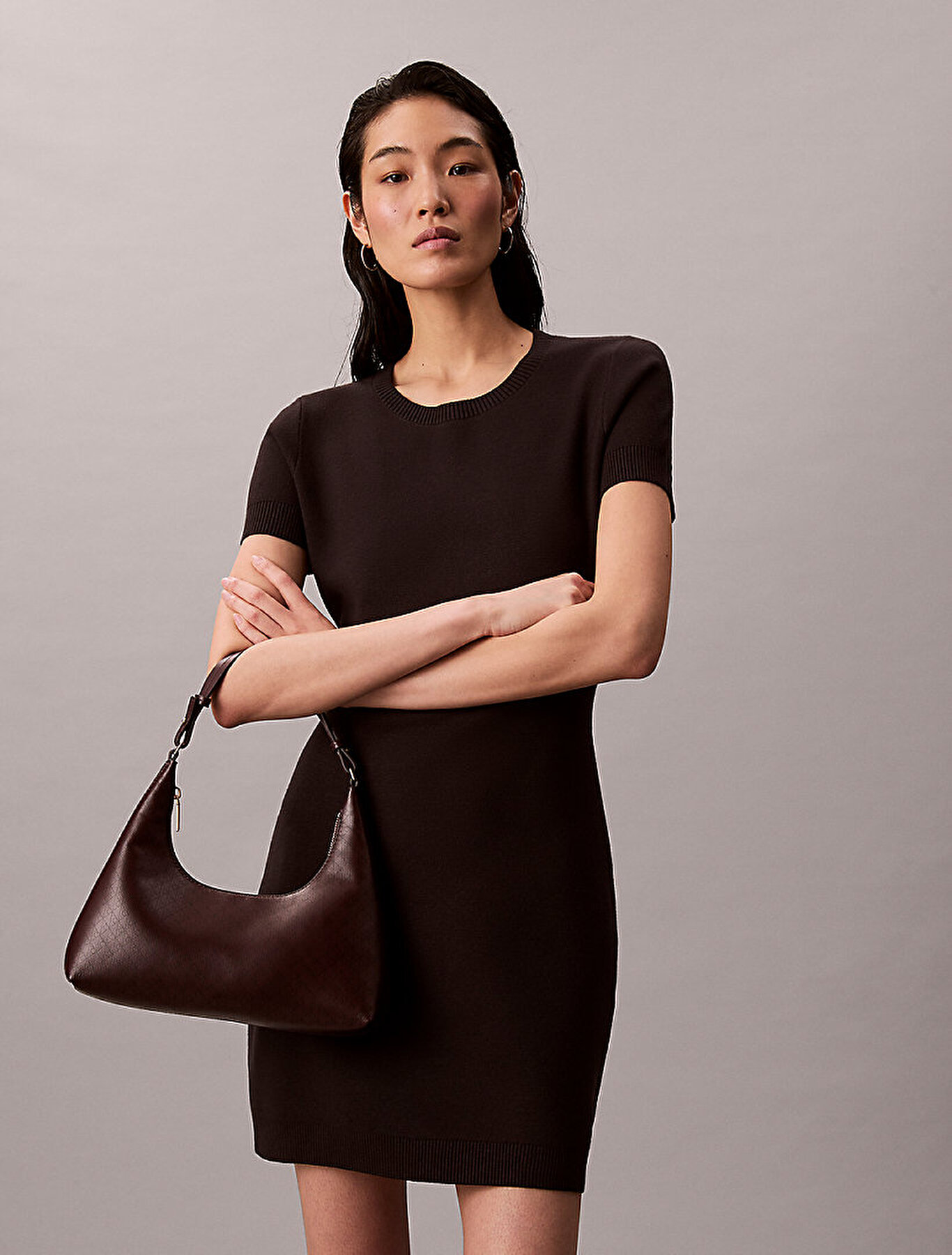 FUDGE AOP حقيبة كتف بشعار بكامل التصميم